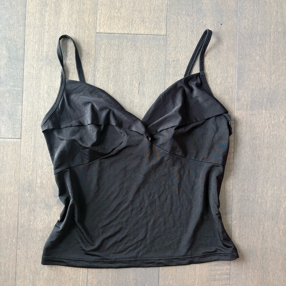Black Sheer Women's Camisole Top